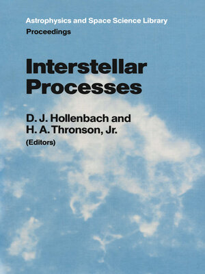 cover image of Interstellar Processes